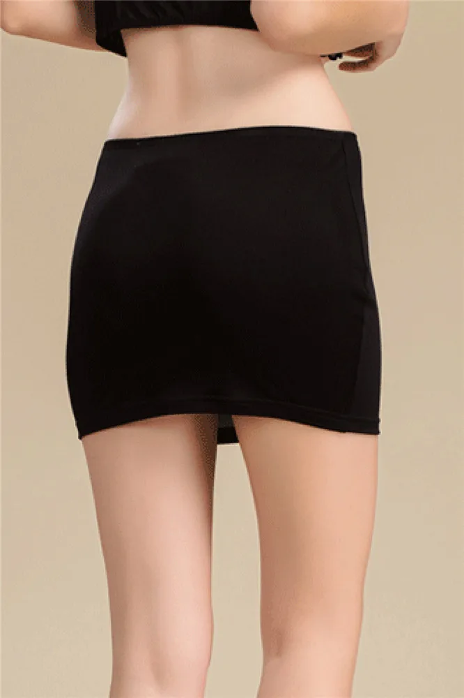 Черно белое женское нижнее белье сексуальное мини юбка белье|Подъюбники| |