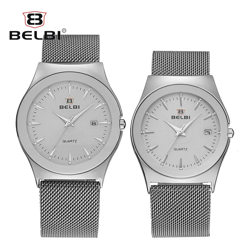 Мужские и женские наручные часы Hodinky ультра тонкие с японским кварцевым