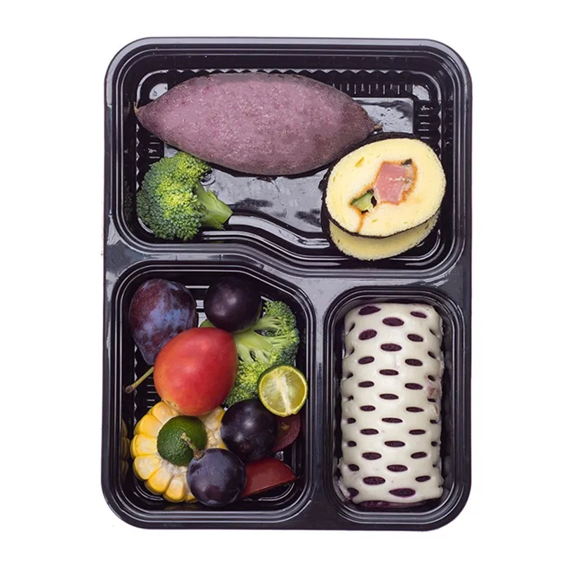 KCASA 1 шт. одноразовый Ланч бокс столовая посуда для микроволновой печи безопасный
