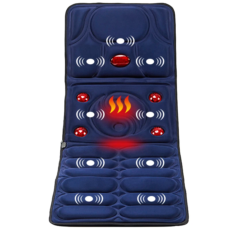 Multifunctional Foldable Body Neck Waist Shoulder Back Massage Pad Remote Control Home Bed Chair Cushion | Обустройство дома
