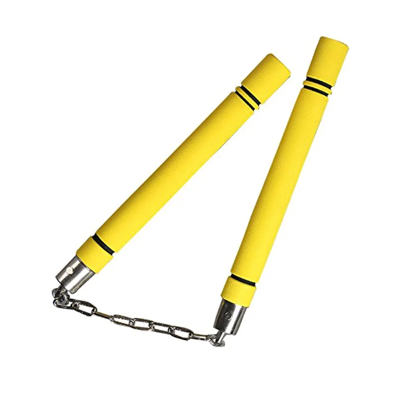 Детская губка для обучения кунг фу Nunchakus безопасный пенопласт двойная дужка с