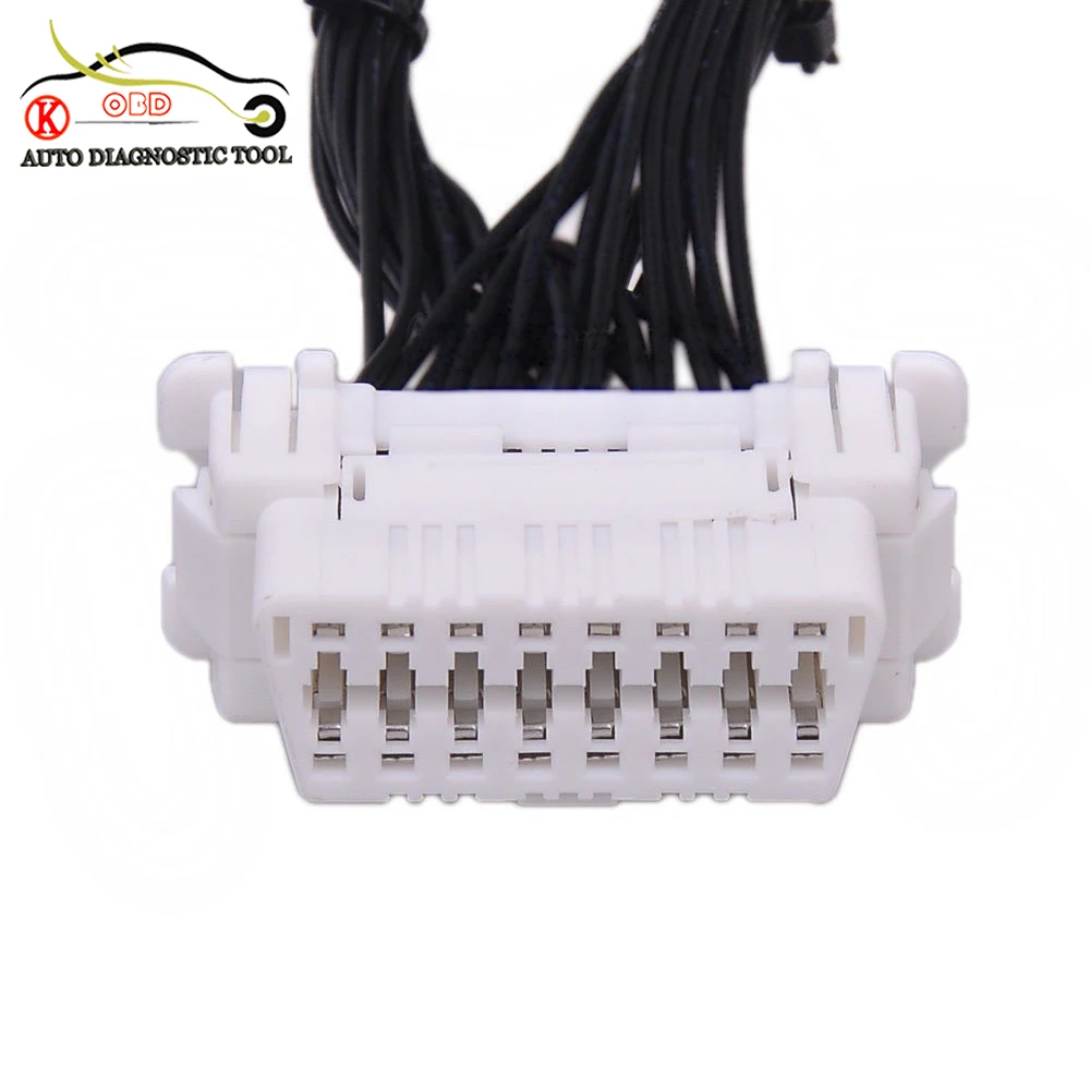 KWOKKER OBDII OBD 2 1 к J1962 Y-образный кабель 16-контактный разветвитель автомобильный