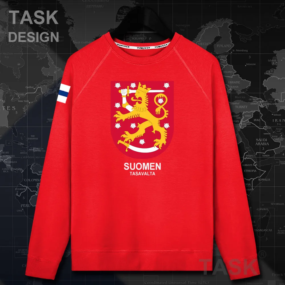 Finland fin FI Suomi финский Финн мужская толстовка с капюшоном пуловеры уличная одежда