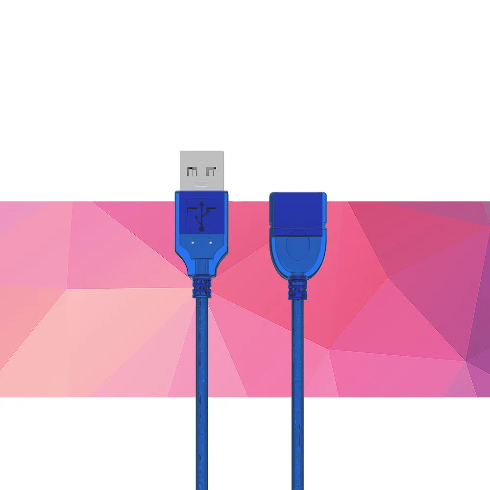 Высокое качество USB 2,0 A папа AM к USB 2,0 B Тип Женский удлинитель для принтера кабель USB2.0 кабель 0,3 м