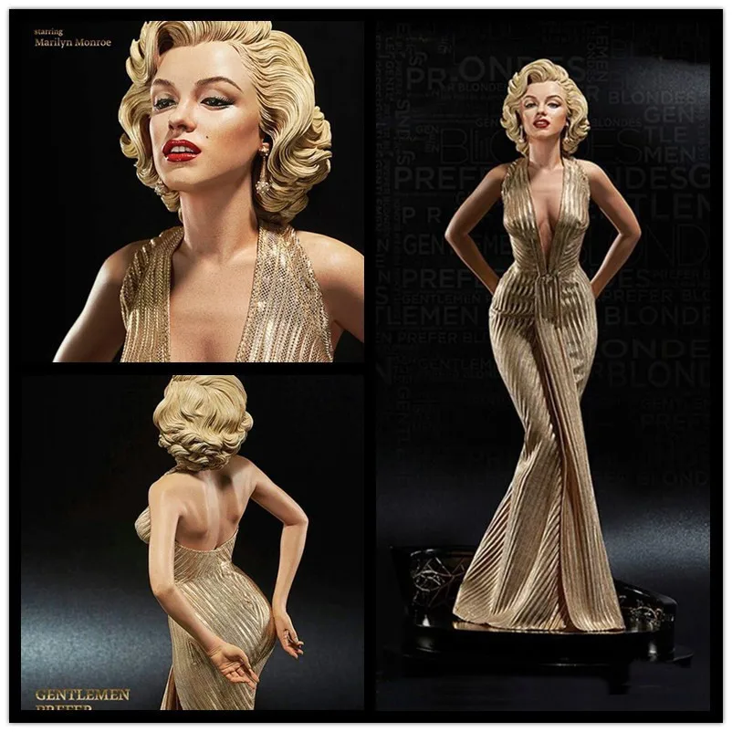 

42cm 1/4 Scale Blondes Marilyn Monroe Statue pvc Sexy Figure Collectible Model Toy free shipping