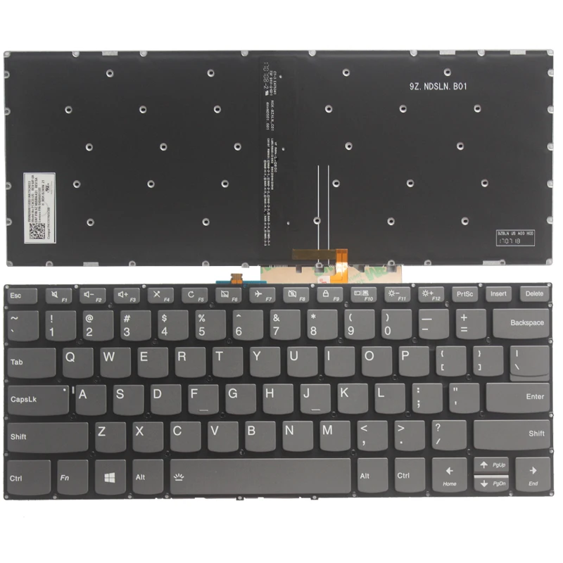Новая клавиатура США для lenovo ideapad 330S-14 330S-14IKB 330S-14AST Клавиатура для ноутбука США с подсветкой