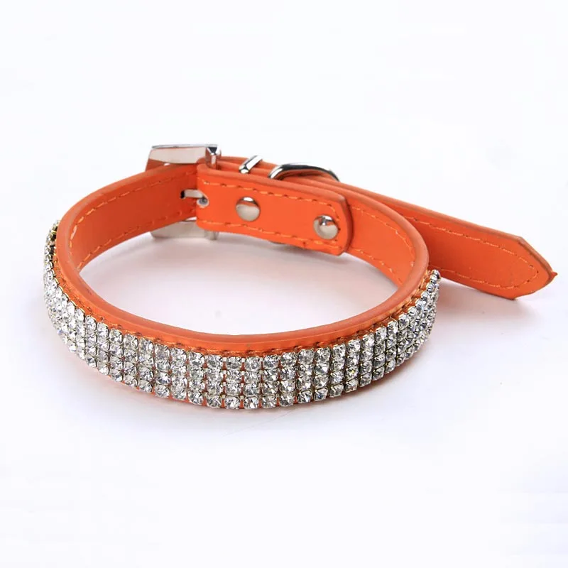 Собака продукта 2 &quotШирина собаки жгут воротник сверло алмазов с кожаный ошейник