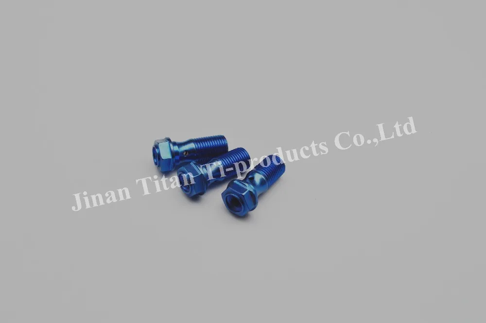 

Gr5 titanium enginer parts banjo bolt