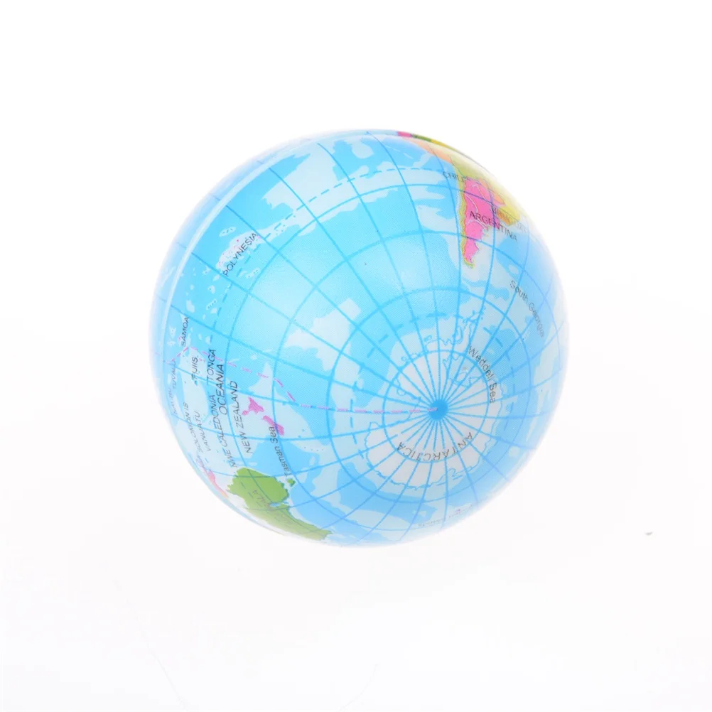 1 шт в лоте география карта мира для стресс мяч попрыгунчик детское раннее