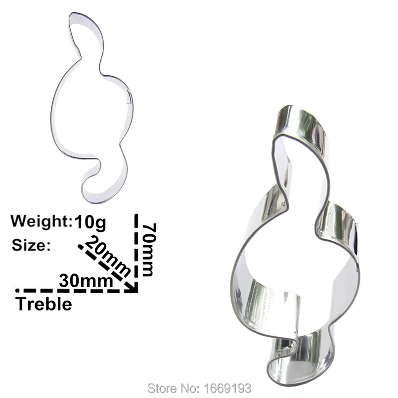 Все виды инструментов для украшения нот музыкальные формы печенья прямые