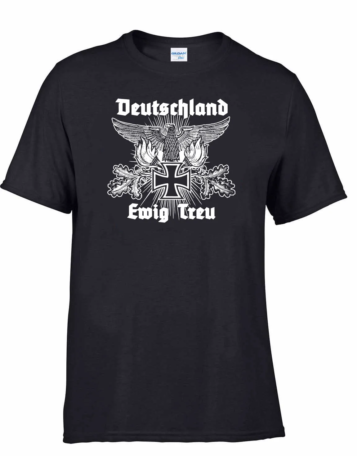

2019 Fashion Cotton T-shirt T Shirt Reichsadler Ewige Treue 3 Eisernes Kreuz Deutsches Reich Treue Vaterland