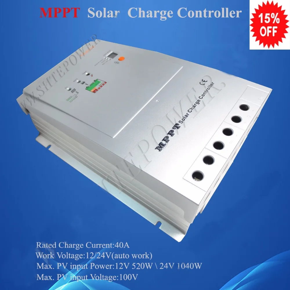 

40A solar panel charging controller Tracer4210RN free shipping EPSolar brand product