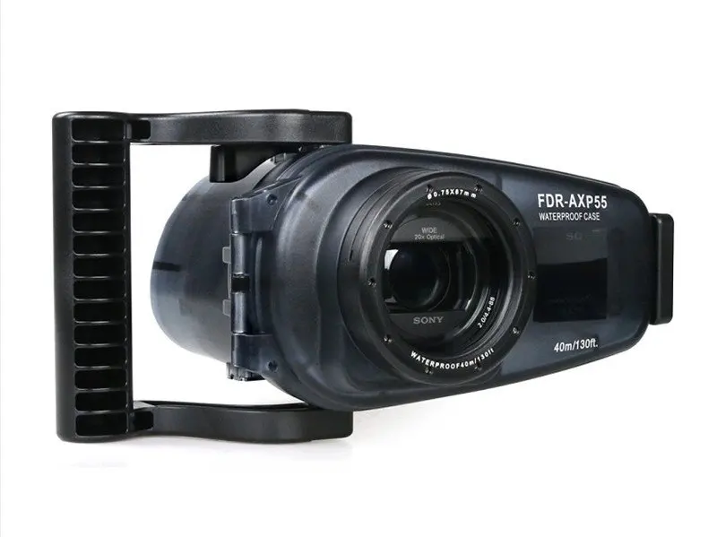 Новые поступления 40 м/130 футов для sony FDR-AXP55 подводный корпус видеокамеры Водонепроницаемый Жесткий Чехол