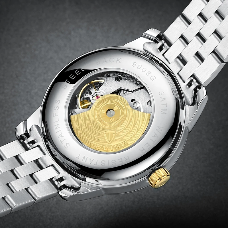

New Tevise Creative Mechanical Watch Automatic Men's Watch Fashion Casual Men Waterproof Clock Montre Homme Classic Elegant