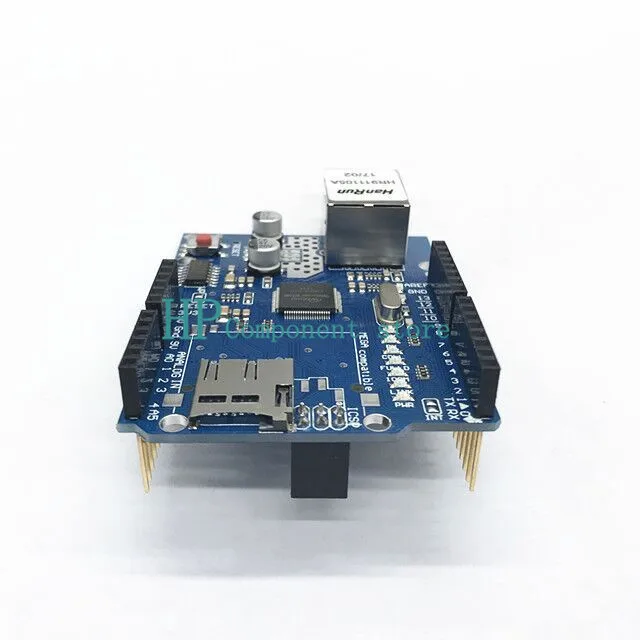 Плата разработки 1 шт. Shield Ethernet W5100 R3 UNO Mega 2560 1280 328 UNR W5100|Интегральные схемы| |
