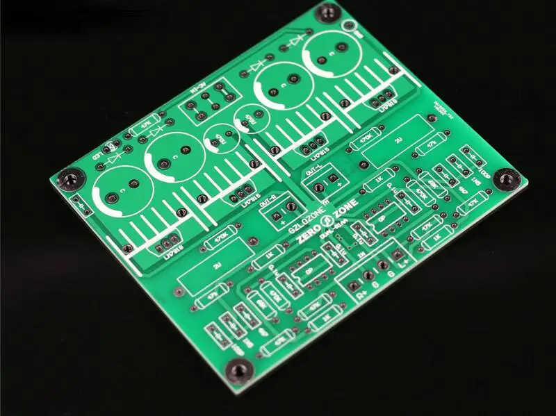 Бесплатная доставка DUAL RIAA мм PCB phono усилитель сильная защита от помех|Усилители