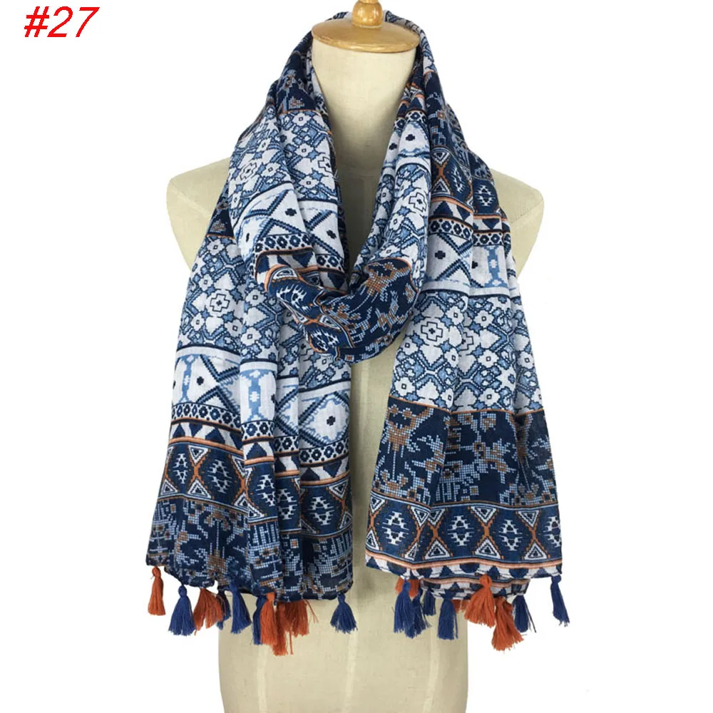 Лидер продаж очень красивый дизайн с принтом хиджаб шаль высококачественный