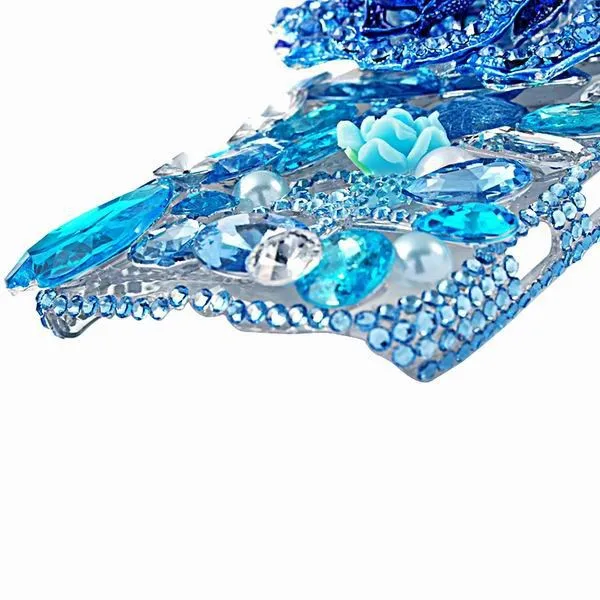 Чехол со стразами и бриллиантами для iPhone 16 Pro Max 16e 15 Plus 14 13 Samsung Galaxy S25 Ultra S24 S23 FE