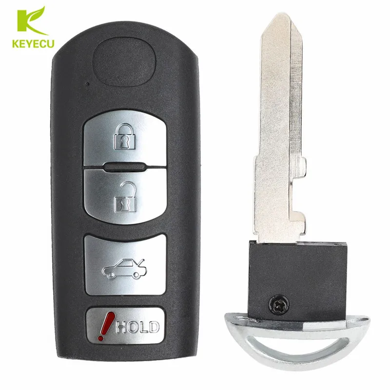 Запасной пульт дистанционного управления KEYECU Smart Prox ключ вставка