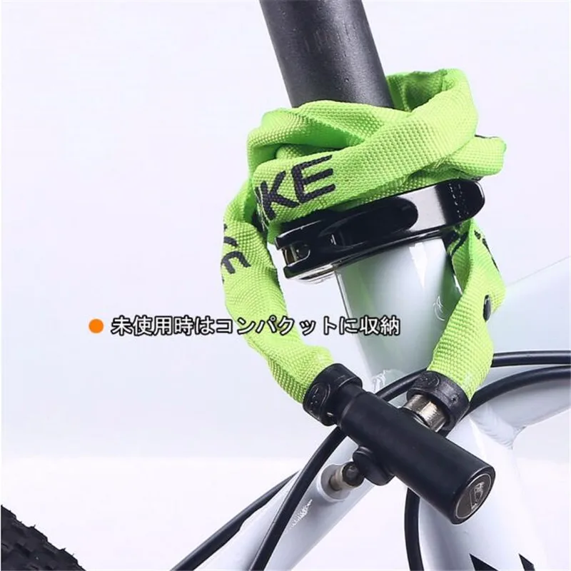 INBIKE замок для велосипеда стальной 100 см CL203|lock steel|bicycle chain lockbike lock |