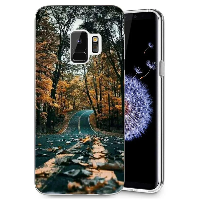 TPU чехол для Samsung Galaxy S7 edge S9 Plus A3 A5 2016 2017 prime J1 J2 J3 J5 J7 цветной мягкий задней панели
