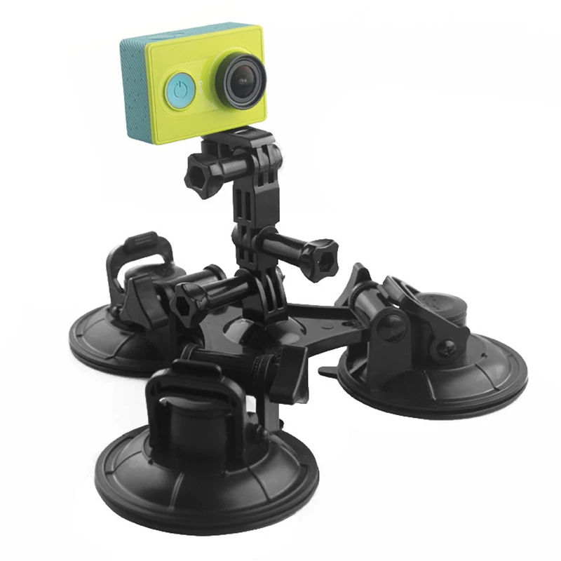 

Крепление на присоске для автомобиля Go Pro адаптер для штатива Gopro Hero 11 9 7 Yi Sjcam Eken аксессуары для камера Dji