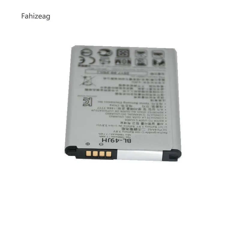 Fahizeag 1940mAh BL-49JH BL 49JH battery replacement for LG K3 LS450 K4 K120 K121 K130 k120e K130e | Мобильные телефоны и