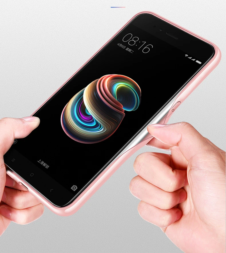 Корпус из закаленного Стекло чехол для Xiaomi mi 5x A1 6 x 2 Red 5 Plus Note 3 электро-покрытие TPU