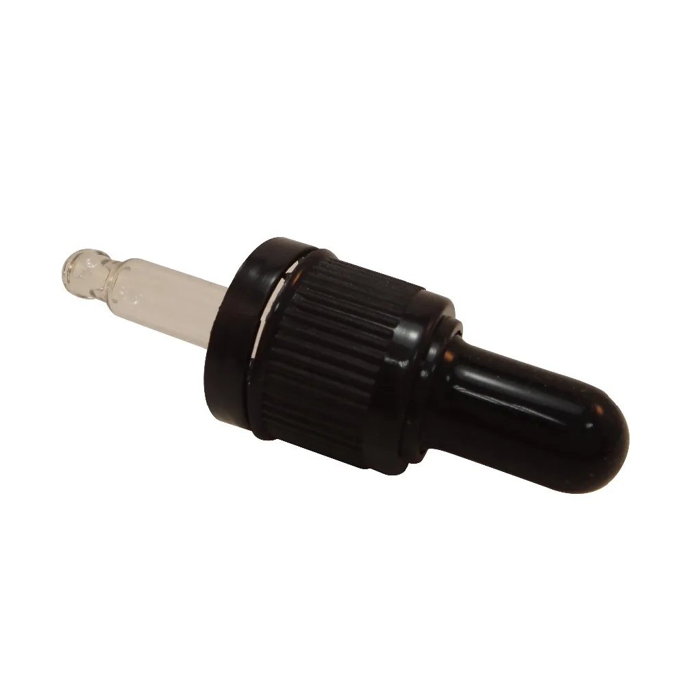 Бостонские круглые стеклянные бутылки для эфирного масла объемом 5 мл с