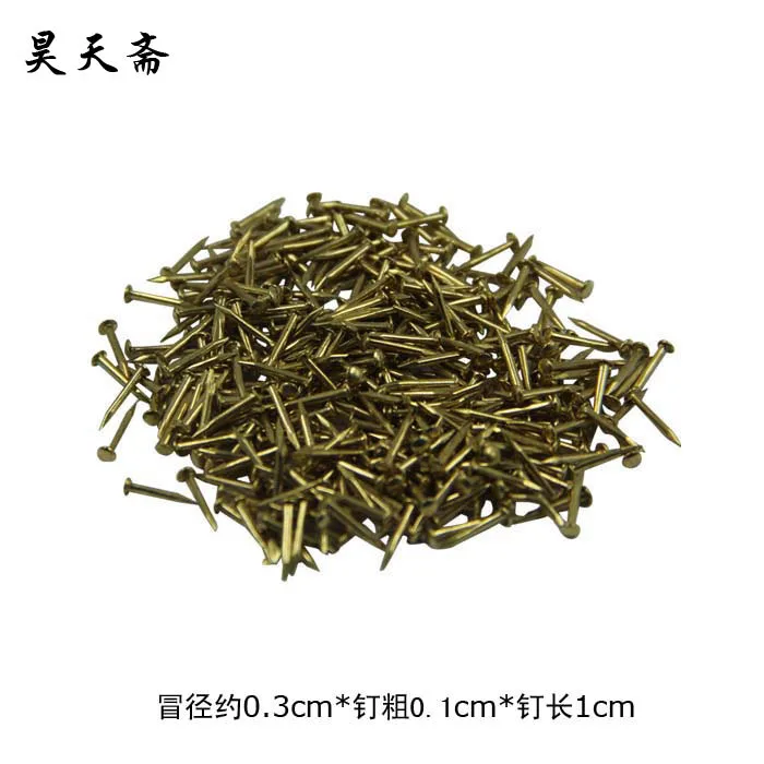 [Вегетарианский Haotian] античные китайские аксессуары для ногтей медные гвозди