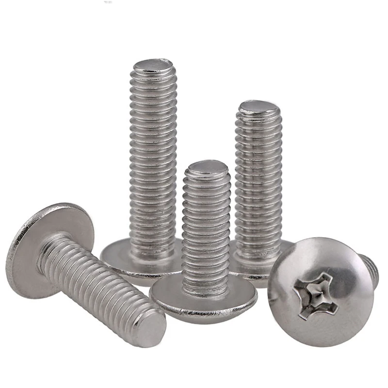 M2.5-20PCS JISB1111T 304 из нержавеющей стали большие винты с плоской головкой грибной sm2.5 *