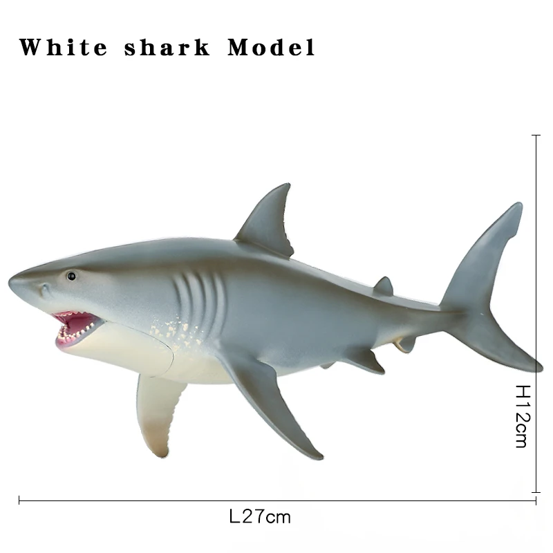 Wiben Sea Life Megalodon модель большая белая акула моделирование животных модель экшн и игрушки Фигурки Коллекция подарок для детей