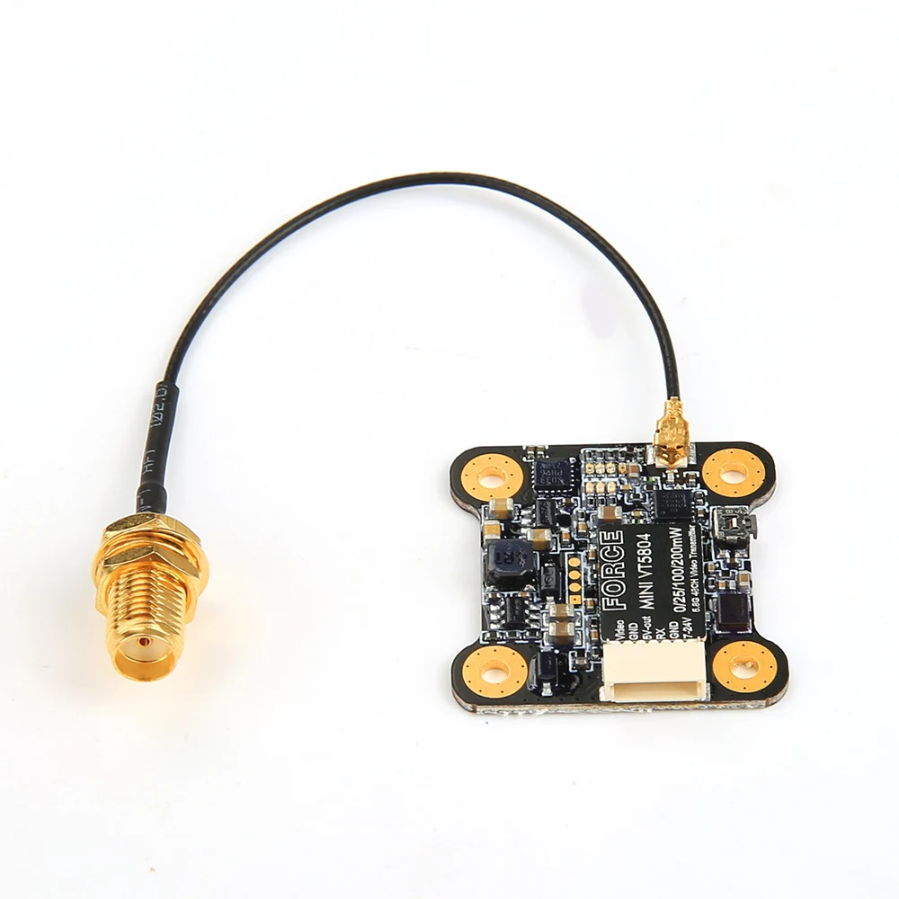 Передатчик Force Mini 5 8G 48 каналов 0/25/100 мВт переключаемый с поддержкой экранного меню