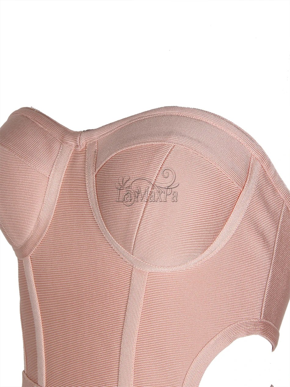 Женское облегающее платье винтажные вечерние Клубные платья без бретелек для