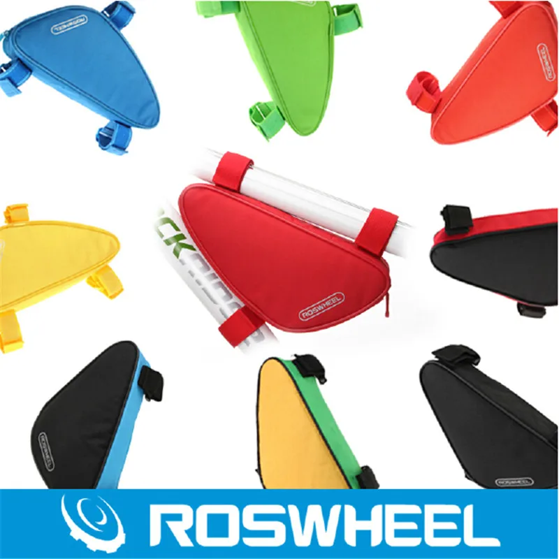 Велосипедная сумка Roswheel треугольная водонепроницаемая на переднюю раму