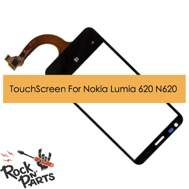 Сенсорный экран планшета для Nokia Lumia 620 N620 Rve 3 версии черный 100% тест|touch screen|nokia touch