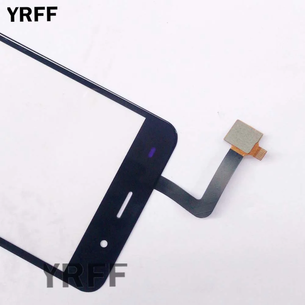 Сенсорный экран сенсор для Fly cirрус 13 FS518 сенсорный экран Панель переднее стекло дигитайзер Мобильный телефон Замена 3M клей салфетки