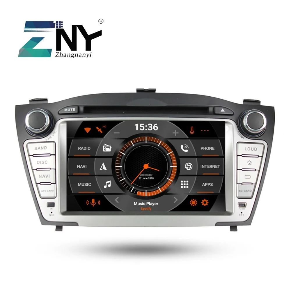 7 &quotHD 2 DIN Android 9 0 автомобильный DVD для hyundai Tucson IX35 2009 2010 2011 2012 2013 2014 2015 радио FM gps