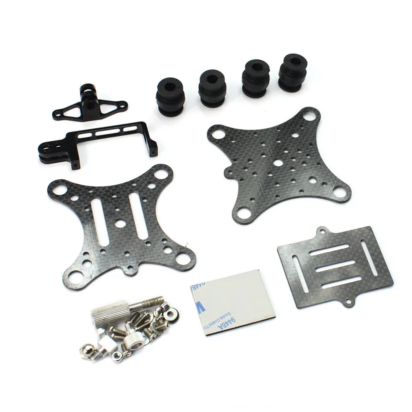 Антивибрационная камера карбоновое крепление для GoPro Hero DJI Phantom RC Drone Прямая