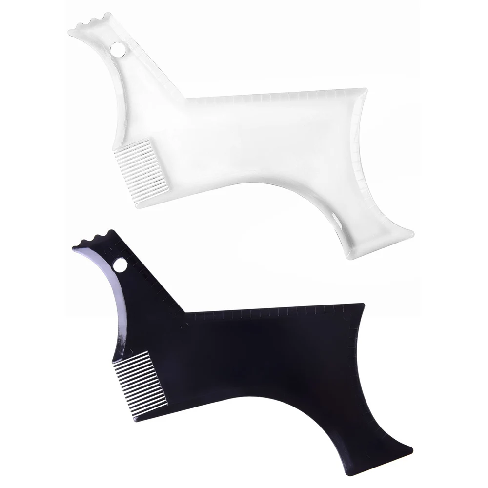 Шаблон для укладки бороды мужчин расческа универсальный инструмент придания