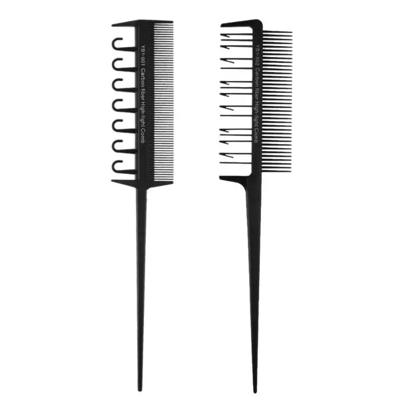 Двухсторонняя Расческа для окрашивания волос регулируемая разделительная