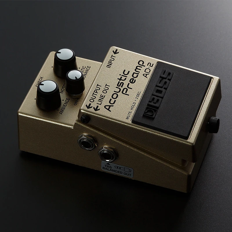 Boss AD 2 акустической гитары педаль предусилителя для комплект с выбирает ткань