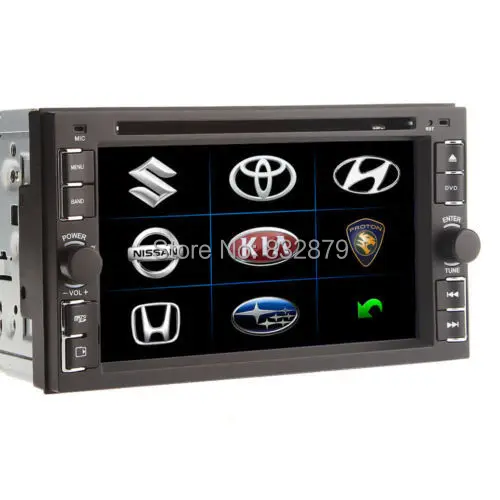 Бесплатная Камера Автомобиля DVD GPS Навигация Два 2DIN Автомобилей Стерео Радио