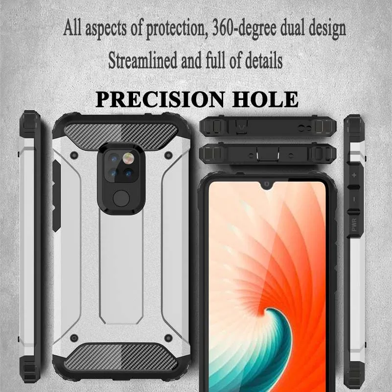 Армированный чехол для huawei Коврики 20 Lite 30 9 10 Pro Nova 5i 3i 3E 4 4E 5/5 T 20X Силиконовый противоударный резиновый Жесткий задний Чехол бант