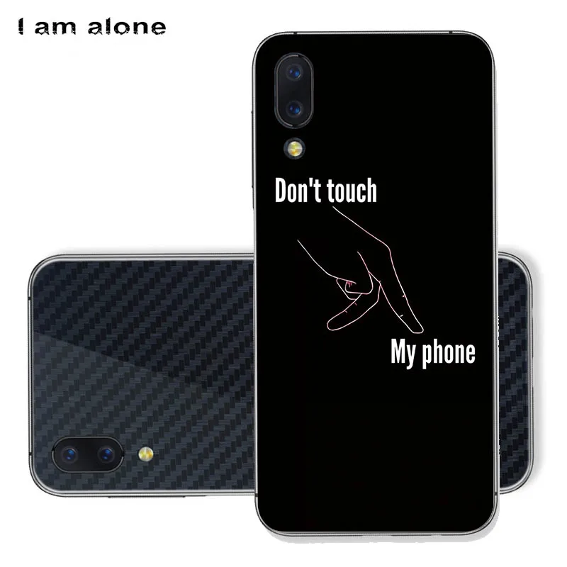 Чехлы для телефонов I am alone для Umidigi One Pro, 5,9 дюймов, модные черные мягкие чехлы из ТПУ для мобильных телефонов Umidigi One Pro