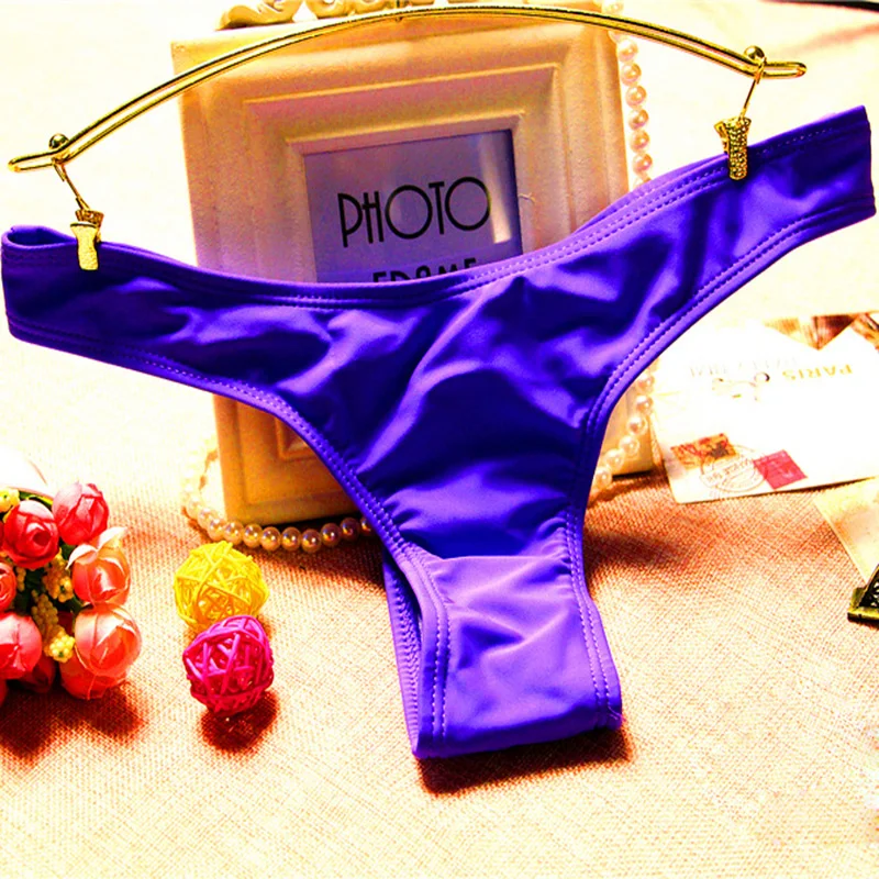 Купальники трусики бикини женский купальный костюм с низкой талией сексуальные