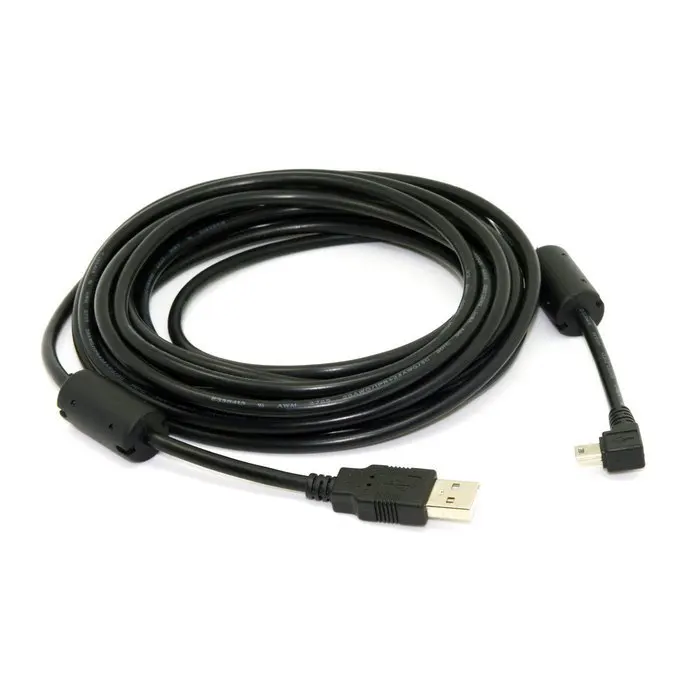 50 шт./мини USB B Тип 5pin мужской прямоугольный 90 градусов к 2 0 Мужской кабель для