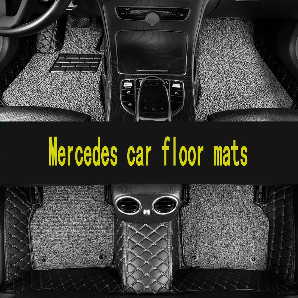 

Автомобильные коврики под заказ для Benz A B C D E S series Vito Viano Sprinter Maybach CLA CLK, автомобильные аксессуары