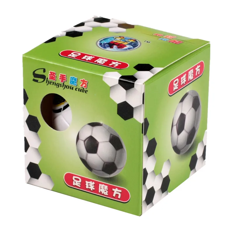 Shengshou Творческий сферической 2x2x2 Magic Cube Скорость мяч-головоломка Футбол детские