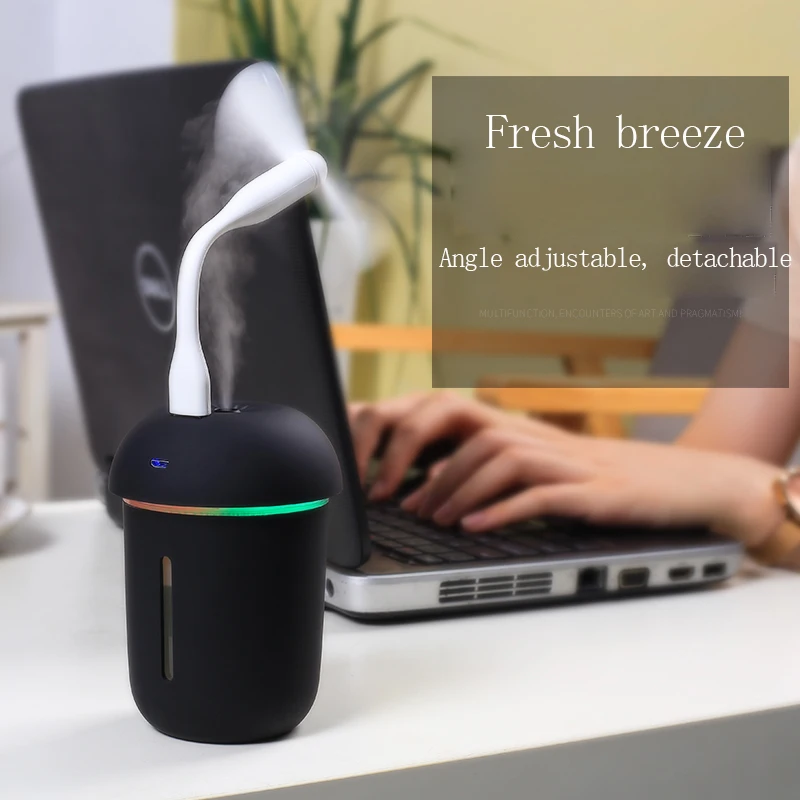 Новый Бесплатная доставка заряженный USB увлажнитель бытовой ультразвуковой